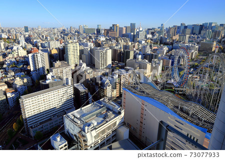 文京市民中心內的東京城市景觀文京區 73077933