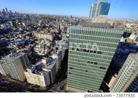 View from Bunkyo Civic Center, Bunkyo Ward, Tokyo 73077938