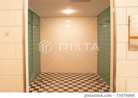 Interior of a shower room Interior of a shower room 73079866
