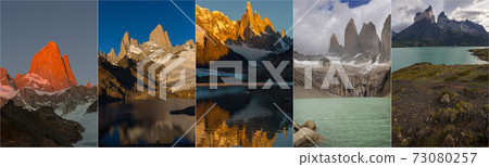 Patagonia collage Patagonia collage 73080257