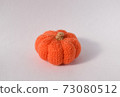 Pumpkin hand-knitted with yarn 73080512