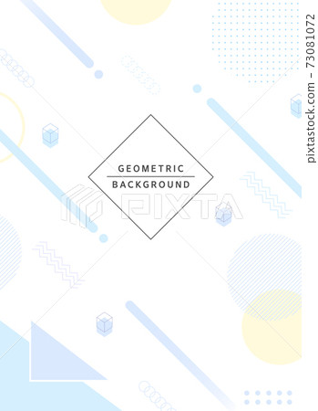 Simple geometric background illustration 10 Simple geometric background illustration 10 73081072