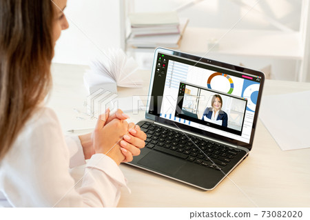 video conference virtual meeting partners laptop 73082020