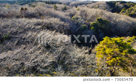 Winter mountains taken with a drone Winter mountains taken with a drone 73083470