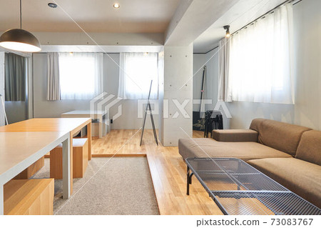 Living dining interior coordination 73083767