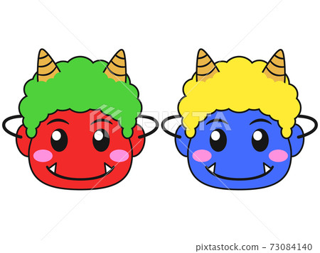Two kinds of demon masks Two kinds of demon masks 73084140