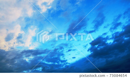 藍天和雲彩風景 藍天和雲彩風景 73084654