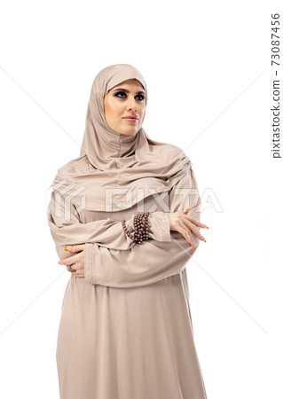 beautiful arab hijab