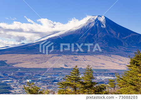 Mt. Fuji and the Self-Defense Forces training ground Mt. Fuji and the Self-Defense Forces training ground 73088203