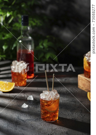 Summer Italian cocktail aperol Summer Italian cocktail aperol 73088277