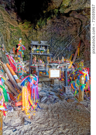 Princess Cave - Phallus symbols - Phra Nang Cave Shrine 73089987