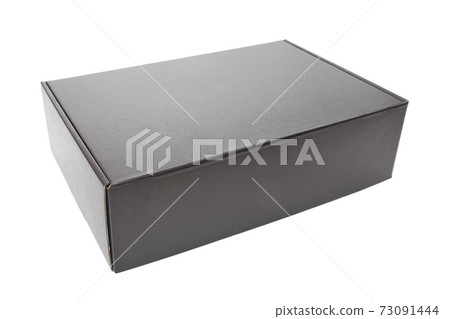 Unopened Black Cardboard Box 73091444