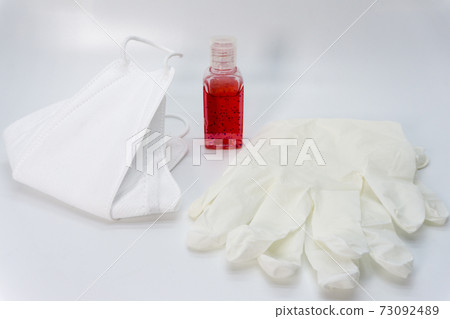 Masks, cleaners, and gloves to prevent coronavirus Masks, cleaners, and gloves to prevent coronavirus 73092489
