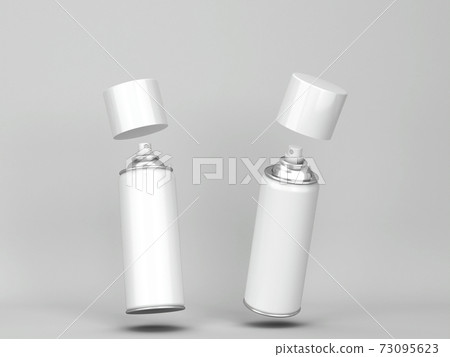 Blank aerosol tube mockup Blank aerosol tube mockup 73095623