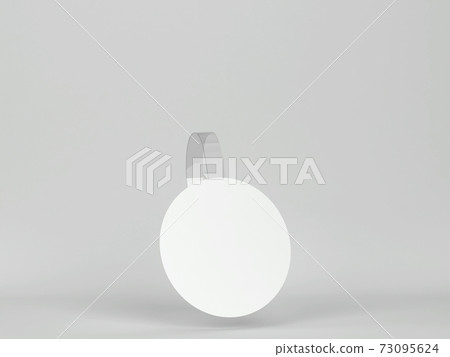 Blank wobbler tag mockup Blank wobbler tag mockup 73095624