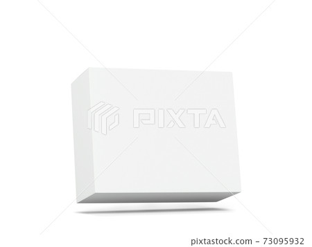 Blank cardboard box mockup 73095932