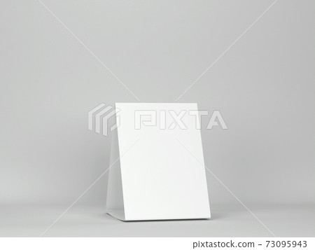 Blank tent holder mockup 73095943