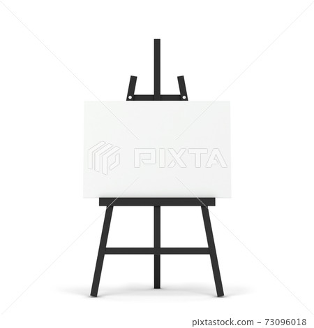 Blank easel mockup 73096018