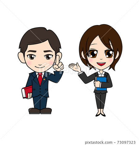 律師插圖(男/女) 律師插圖(男/女) 73097323