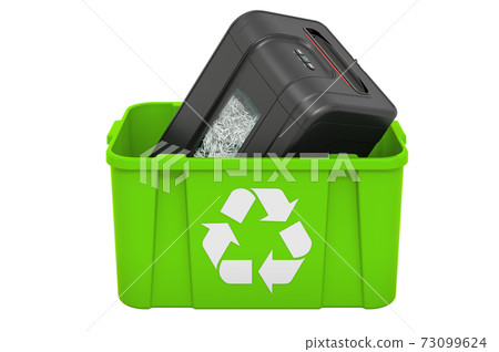 paper shredder recycling