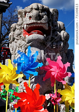Scenery of Kanai Shrine in Inabe City Scenery of Kanai Shrine in Inabe City 73100613