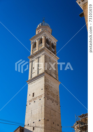 Campanile of Santa Giustina Church in Padua, Italy 73101659