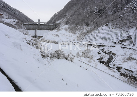 仲冬朝川大壩與雪 73103756
