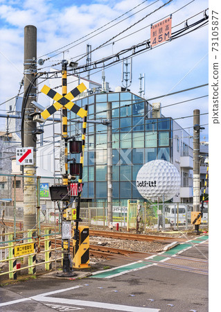 [東京駒mag市]第二個中里過境處，這是駒ome站和田Station站山手線的最後也是唯一的過境處。 73105877