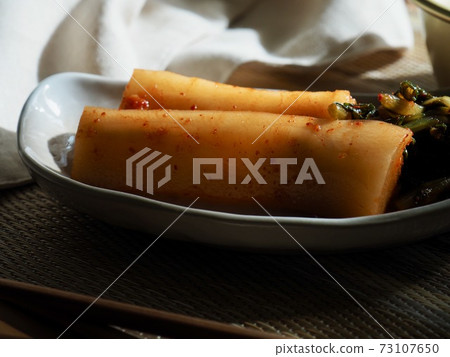 韓國傳統食品新鮮蘿蔔泡菜 73107650