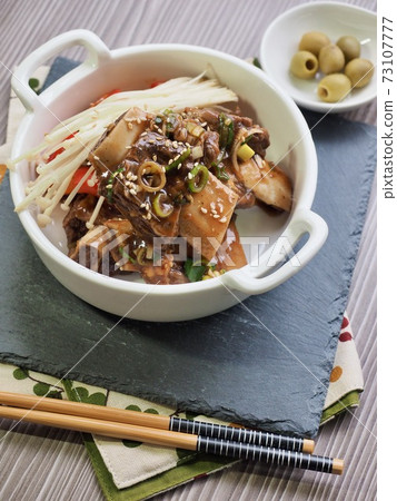 韓國傳統食品排骨蒸 73107777