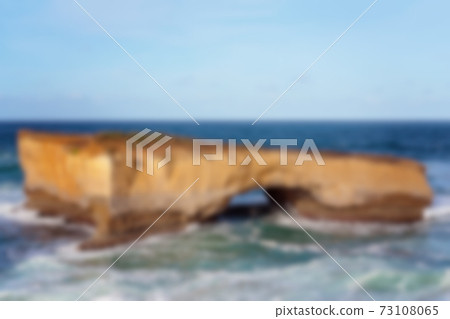 Blurred Seascape Background 73108065