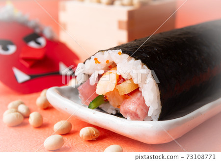 Setsubun Ehomaki Setsubun Demon Mask Red Demon 73108771