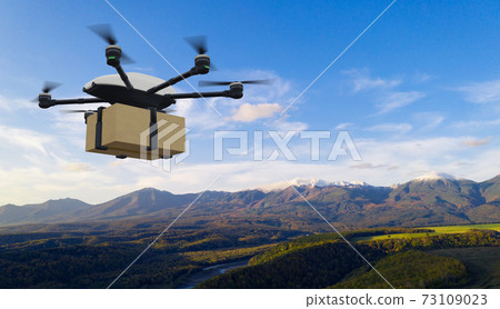 Drone delivery image Drone delivery service Drone delivery image Drone delivery service 73109023