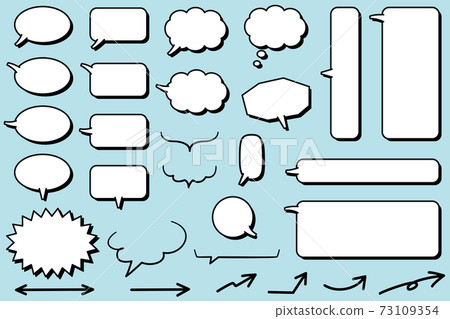 Simple three-dimensional balloon set 73109354