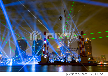 【臺灣高雄港海洋流行音樂中心夜景Kaohsiung Harbor Night View 】 【臺灣高雄港海洋流行音樂中心夜景Kaohsiung Harbor Night View 】 73111540