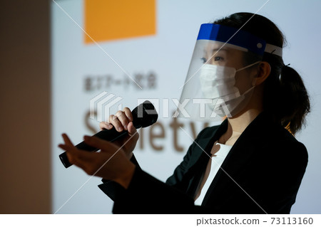 lecture, female, lady 73113160