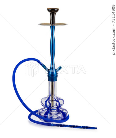 Isolated hookah or water pipe with hose Isolated hookah or water pipe with hose 73114909
