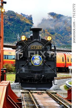 Going on Kinugawa Road ... Steam locomotive [C11-207] 73115772
