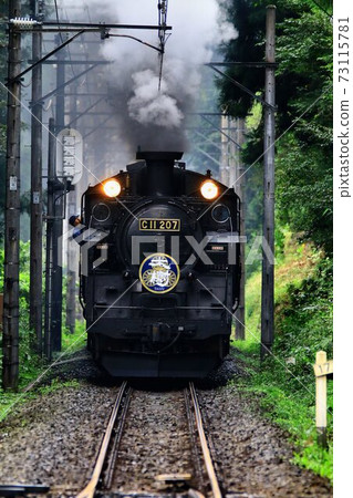 前往鬼怒川路...蒸汽機車[C11-207] 73115781