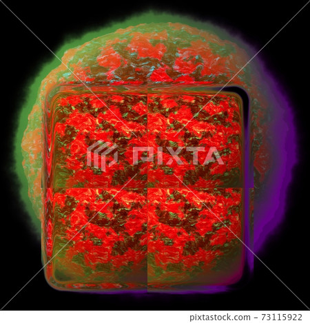 View of a colored viewfinder from a mosaic of glass panes. View of a colored viewfinder from a mosaic of glass panes. 73115922