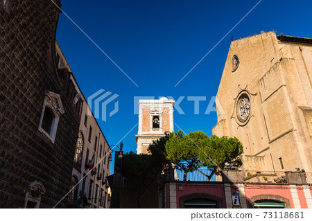 Jez Nuovo Church And Santa Chiara Church In Stock Photo 73118681 Pixta