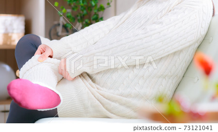 溫暖的孕婦暖腿16：9 73121041