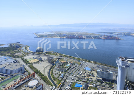 Osaka Prefecture Cityscape Bay Area 73122179