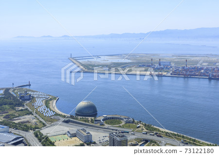 大阪府城市風景灣區 73122180