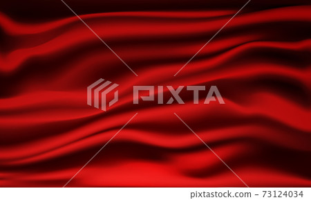 Abstract red cloth vector background. - Stock Illustration [73124034 ...