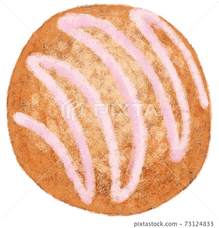 Milk chocolate truffle with strawberry cream 73124833