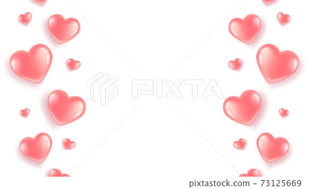 Pink Hearts Poster Pink Hearts Poster 73125669