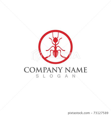 Ant vector illustration design 73127589