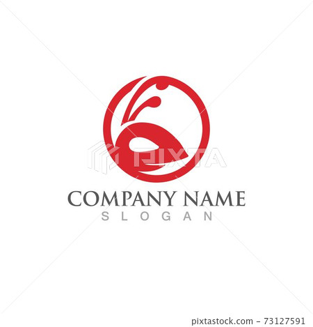 Ant vector illustration design 73127591