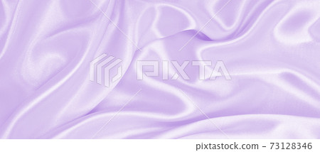Smooth elegant lilac silk or satin texture as wedding background. Luxurious background design 73128346